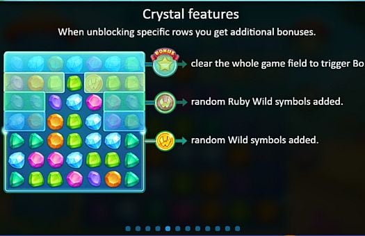 Правила игры в аппарате Crystal Land